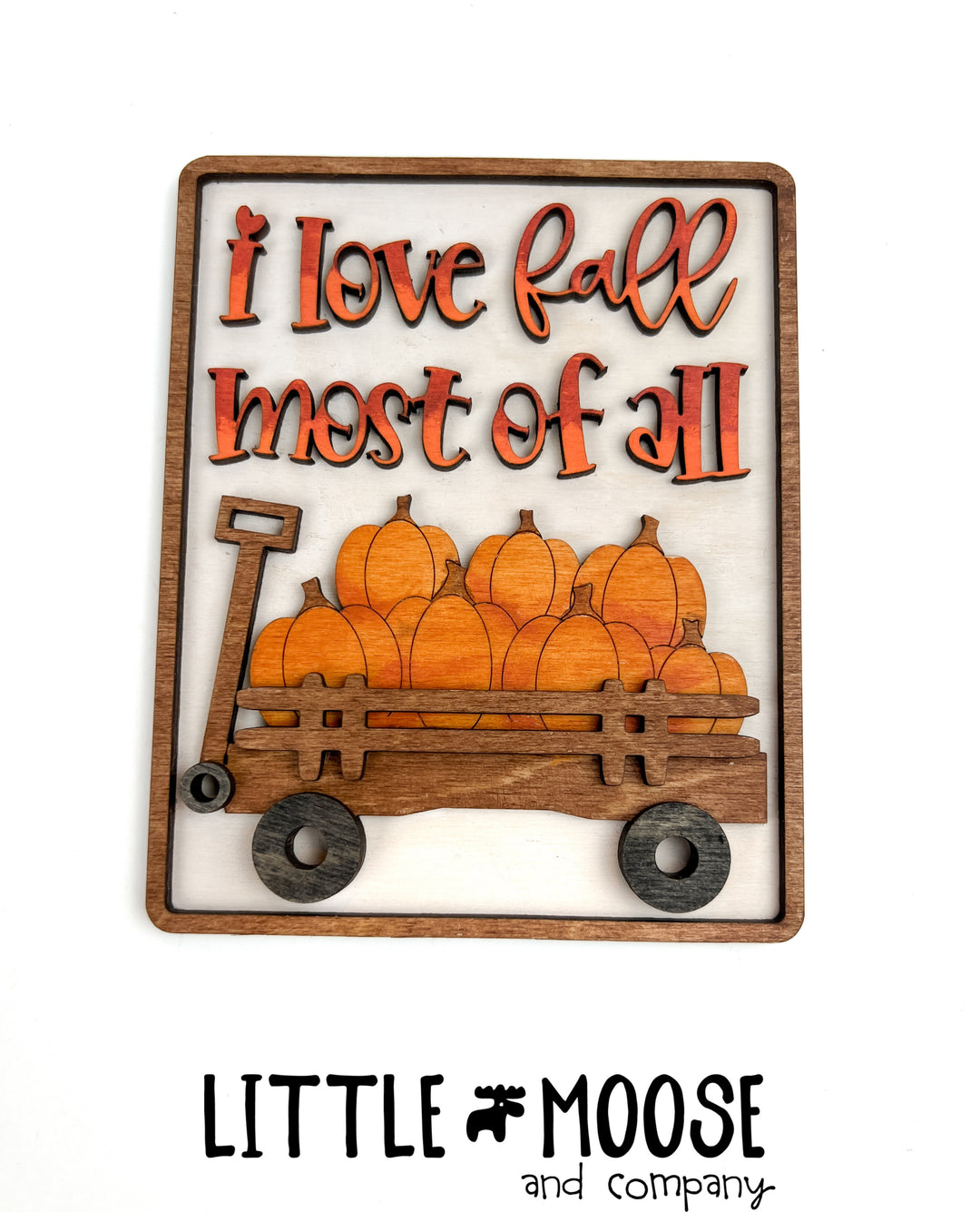 Tiered Tray - Fall Leaves
