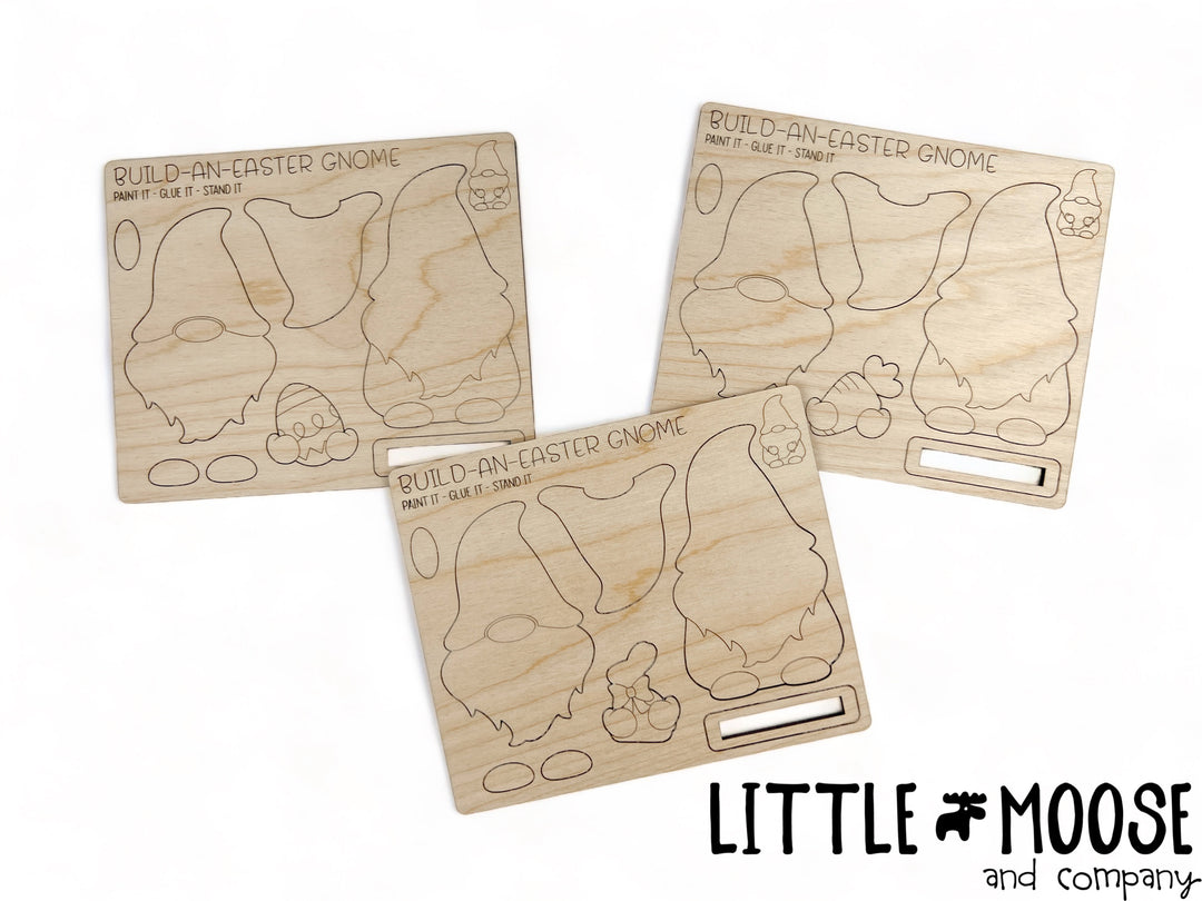 Color Me Kit - pop out Easter Gnomes