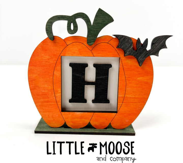 Countdown - Mini Square Interchangeable - Pumpkin Frame