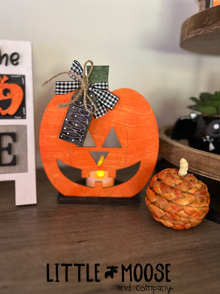 Votive Holder - Jack-o-lantern