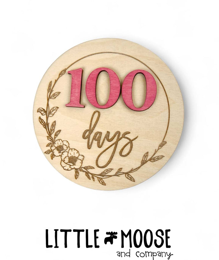 Milestones - Floral Monthly