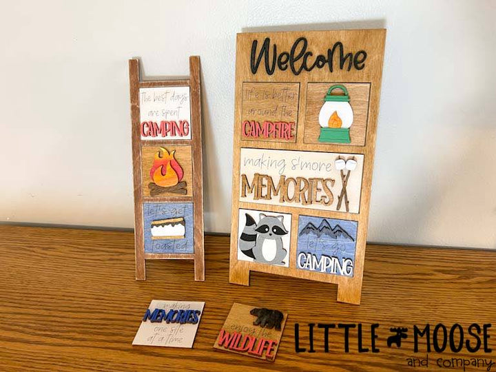 Mini Square Insert - Camping