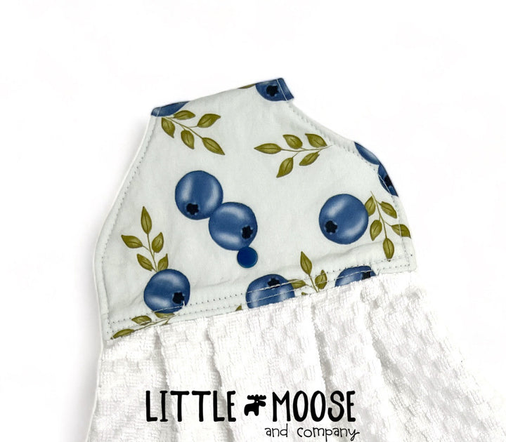 RTS - Hanging Towel - summer blueberries