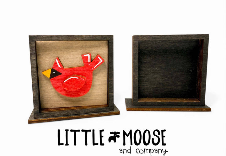 Deluxe Mini Box Frame Interchangeable - mini square inserts