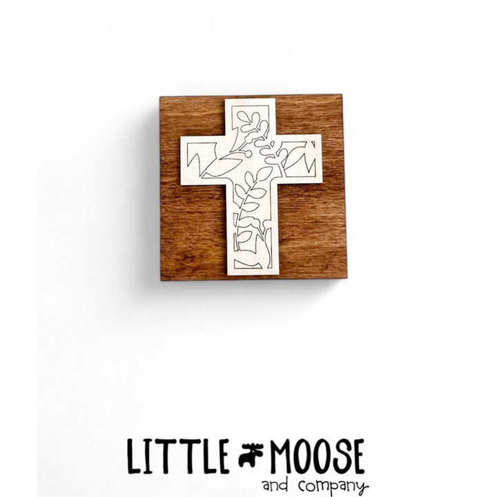 Mini Square Insert - cross