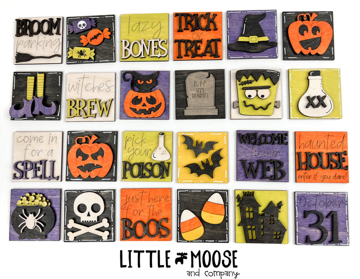 Mini Square Insert - Halloween