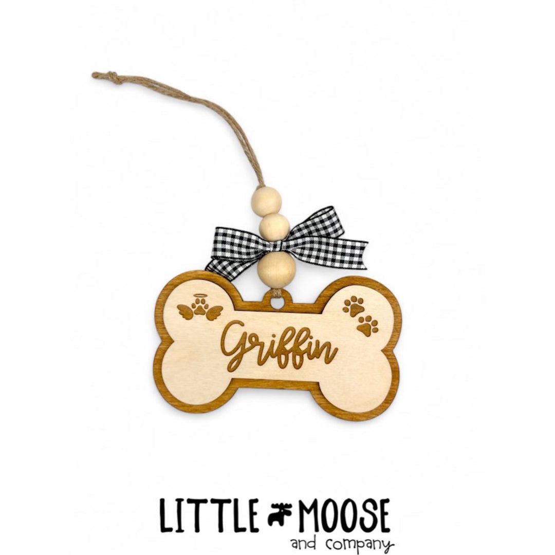 Ornament - Personalized Dog Bone