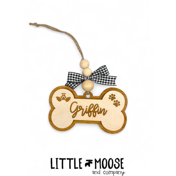 Ornament - Personalized Dog Bone