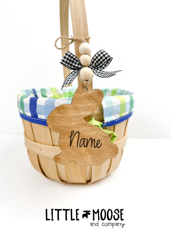 Tag - personalized sitting bunny
