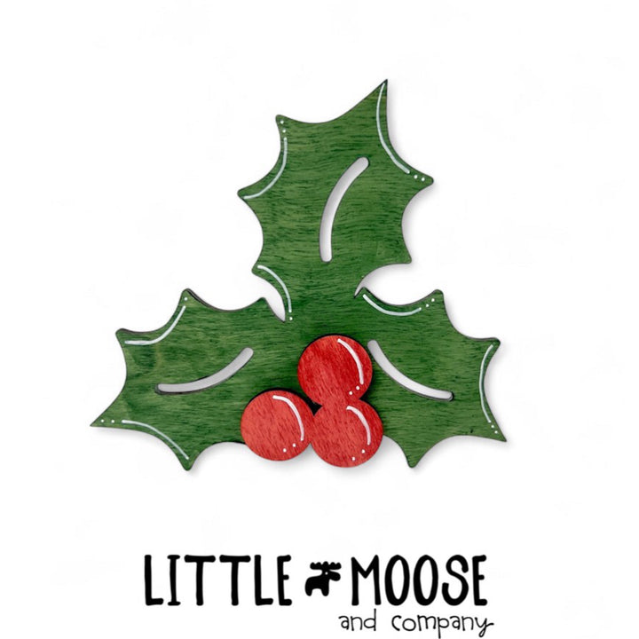 Night Light Cover - holly leaf