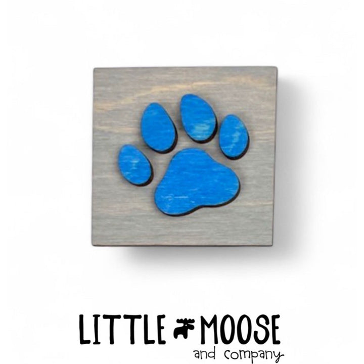 Mini Square Insert - Paw Print