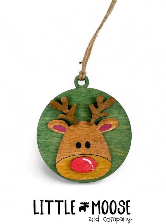 Ornament - Christmas Squad - reindeer