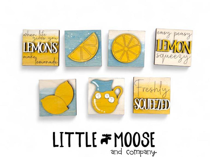 Mini Square Insert - Lemon
