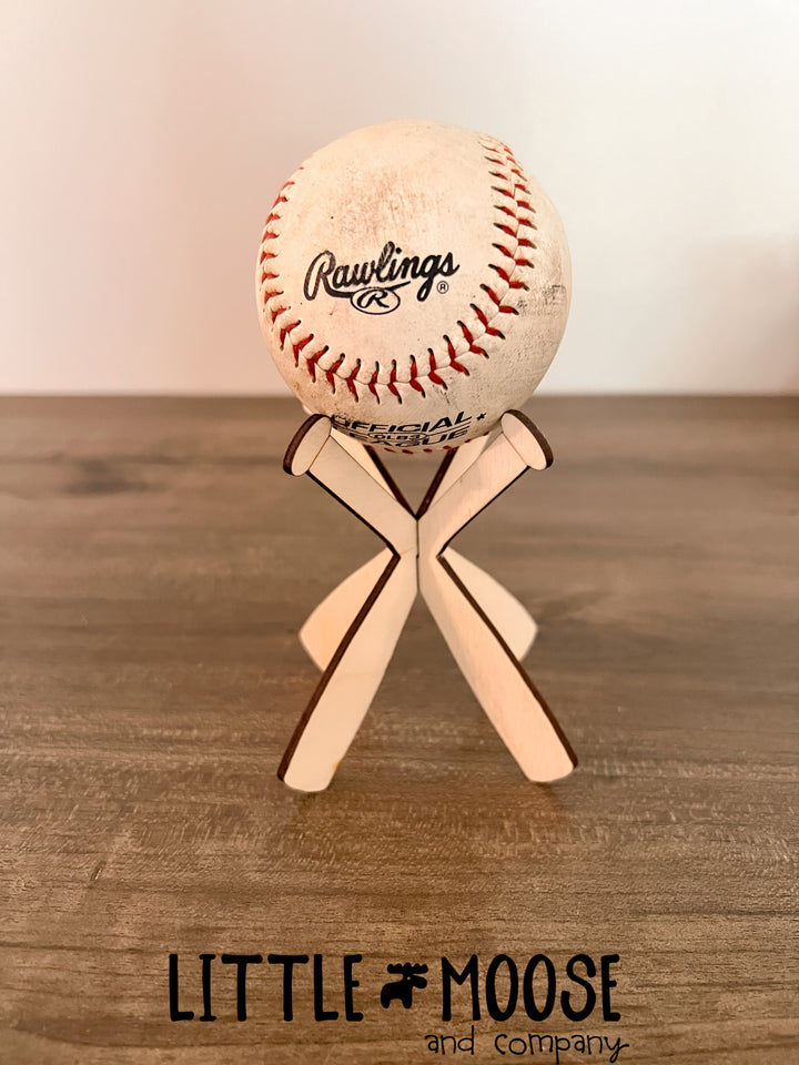 Baseball Bat Baseball display holder