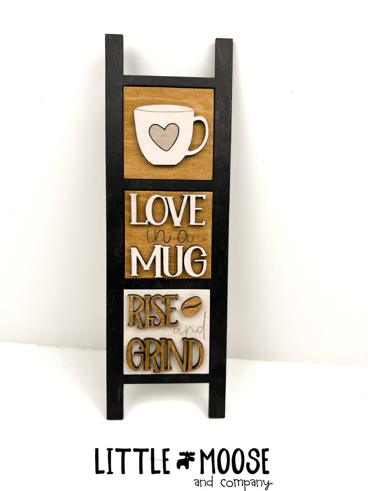 Mini Square Insert - Coffee