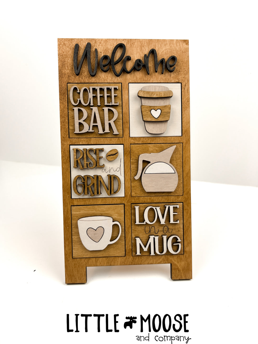 Mini Square Insert - Coffee