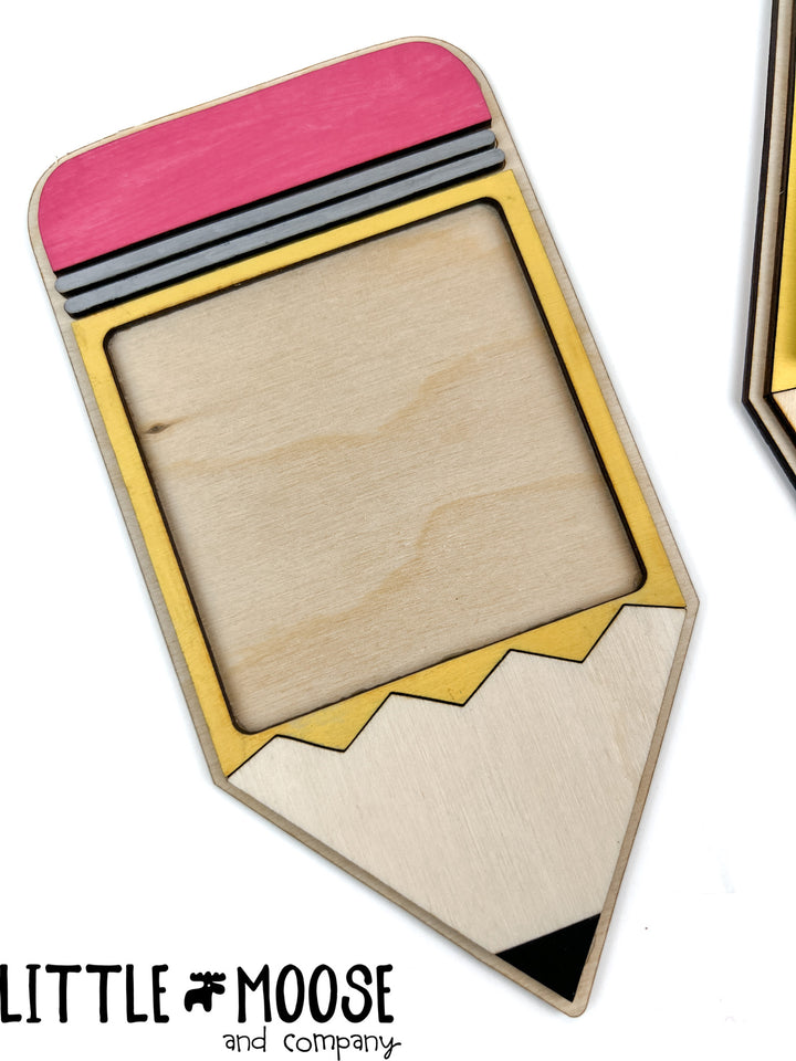 sticky note holder - pencil shaped