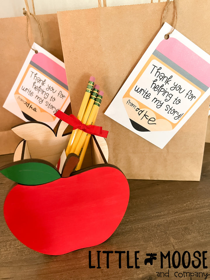 Pencil cup - pencil (personalized)