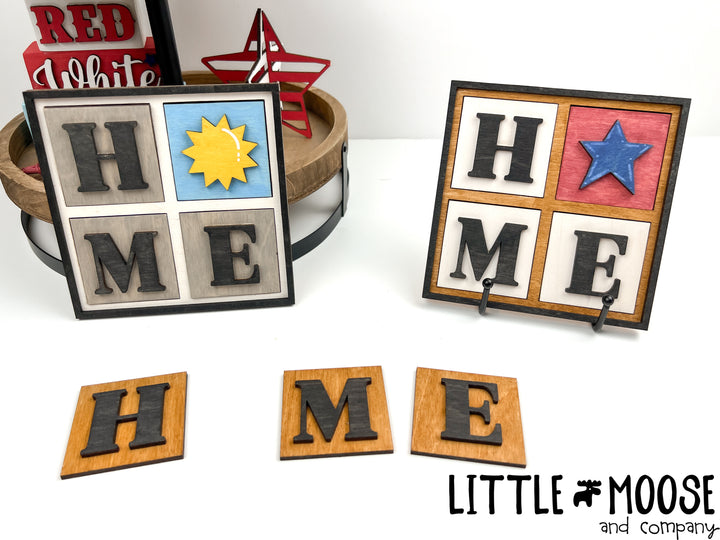 Square Frame Interchangeable - mini square inserts