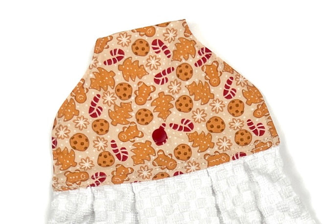RTS - Hanging Towel - Christmas cookies
