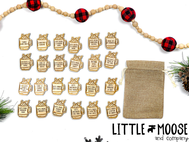 24pc hot cocoa mug activity tokens