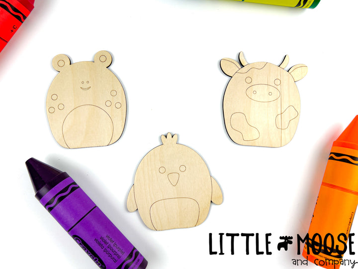 Color Me Kit - Squishy Friends - Farm animals