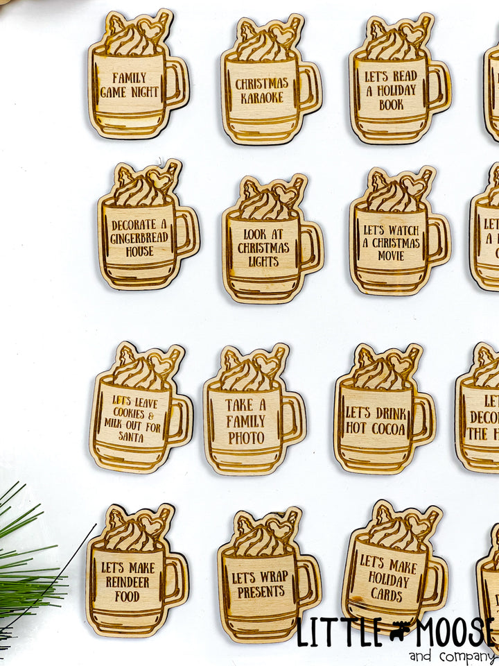 24pc hot cocoa mug activity tokens