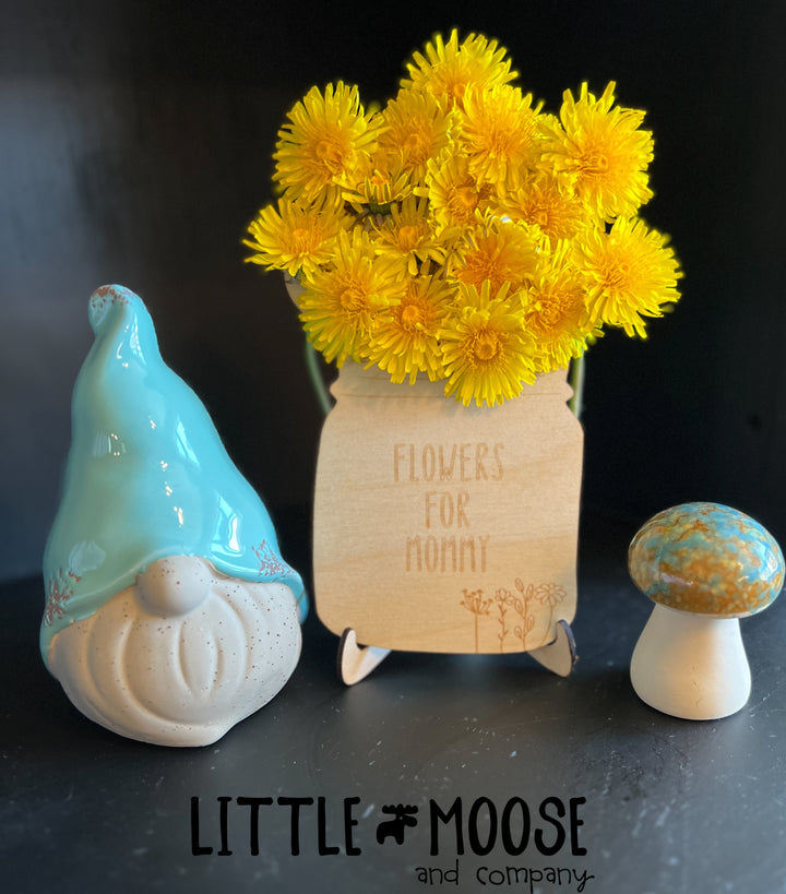 Flowers for Mommy/Grandma (or custom name)